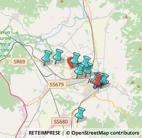 Mappa Via di S. Leo, 52100 Arezzo AR, Italia (2.76727)