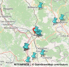Mappa Via di S. Leo, 52100 Arezzo AR, Italia (17.42333)
