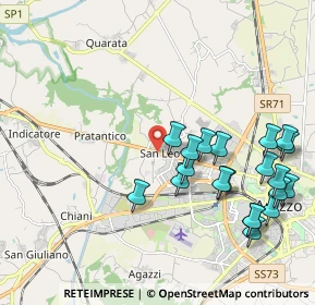 Mappa Via di S. Leo, 52100 Arezzo AR, Italia (2.3155)