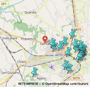 Mappa Via di S. Leo, 52100 Arezzo AR, Italia (2.7155)