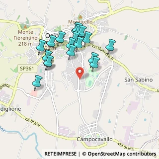 Mappa Via F.Coppi, 60027 Osimo AN, Italia (0.9635)