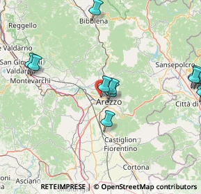 Mappa Via Ruggiero Leoncavallo, 52100 Arezzo AR, Italia (20.08667)