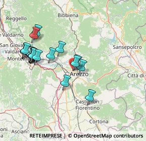 Mappa Via Ruggiero Leoncavallo, 52100 Arezzo AR, Italia (15.6365)