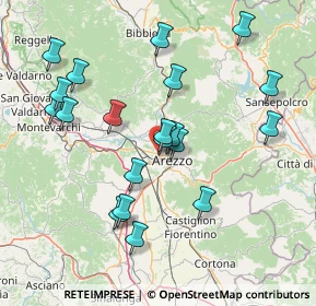 Mappa Via Gaetano Donizetti, 52100 Arezzo AR, Italia (15.8515)