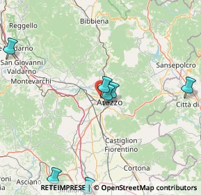 Mappa Via Gaetano Donizetti, 52100 Arezzo AR, Italia (35.35278)