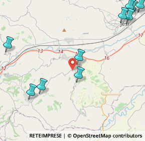 Mappa Via dell' Artigianato, 60034 Cupramontana AN, Italia (6.53182)