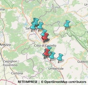 Mappa Via Don Primo Mazzolari, 06012 Città di Castello PG, Italia (10.56643)