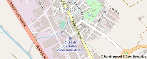 Mappa Città di Castello
