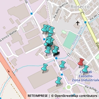 Mappa Via Rodolfo Morandi, 06018 Città di Castello PG, Italia (0.04286)