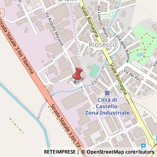 Mappa Via Rodolfo Morandi, 26, 06018 Città di Castello, Perugia (Umbria)