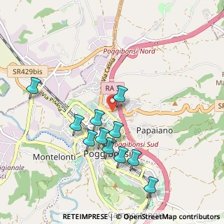 Mappa Via del Chianti, 53036 Poggibonsi SI, Italia (0.98091)