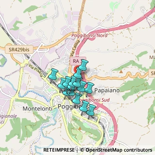 Mappa Via del Chianti, 53036 Poggibonsi SI, Italia (0.62875)