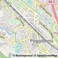 Mapa Poggibonsi