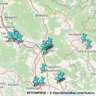 Mappa Viale Santa Margherita, 52100 Arezzo AR, Italia (19.443)