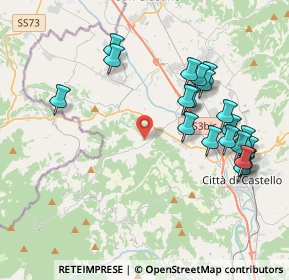 Mappa Lerchi, 06012 Città di Castello PG, Italia (4.305)