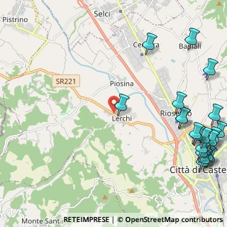 Mappa Voc. Caldese Di Celle, 06010 Città di Castello PG, Italia (3.4425)