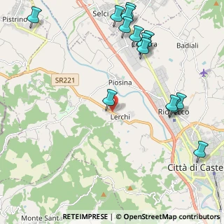 Mappa Voc. Caldese Di Celle, 06010 Città di Castello PG, Italia (2.79643)