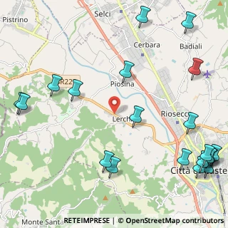 Mappa Voc. Caldese Di Celle, 06010 Città di Castello PG, Italia (3.2575)