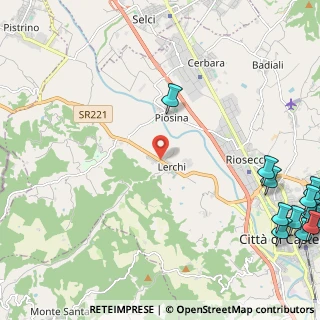 Mappa Voc. Caldese Di Celle, 06010 Città di Castello PG, Italia (3.86917)