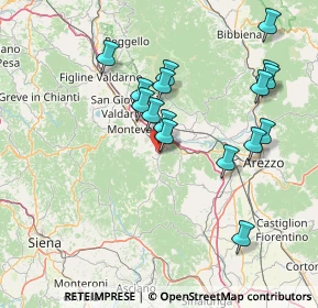 Mappa Via Spartaco Lavagnini, 52021 Bucine AR, Italia (15.20563)