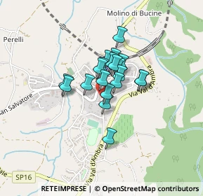 Mappa Via Spartaco Lavagnini, 52021 Bucine AR, Italia (0.26)