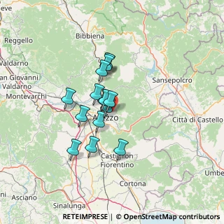 Mappa Via di S. Fabiano, 52100 Arezzo AR, Italia (10.084)