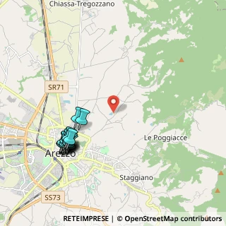 Mappa Via di S. Fabiano, 52100 Arezzo AR, Italia (2.417)
