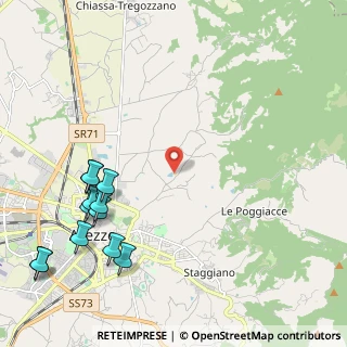 Mappa Via di S. Fabiano, 52100 Arezzo AR, Italia (2.8875)