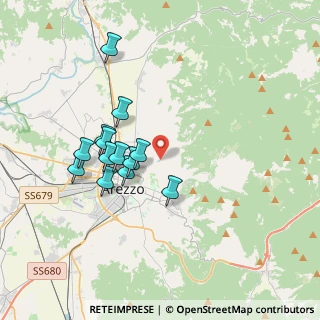 Mappa Via di S. Fabiano, 52100 Arezzo AR, Italia (3.37231)