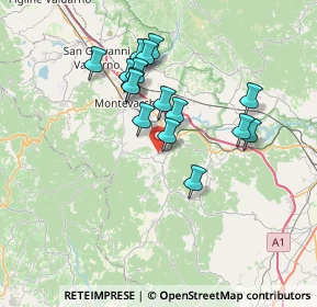 Mappa Via del Risorgimento, 52021 Bucine AR, Italia (6.36188)