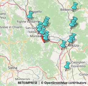 Mappa Via San Salvatore, 52021 Bucine AR, Italia (15.2325)
