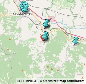 Mappa Via San Salvatore, 52021 Bucine AR, Italia (4.202)