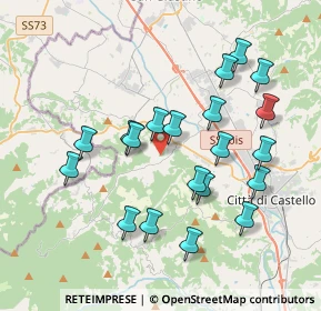 Mappa Lerchi Presso Borgo dei, 06010 Città di Castello PG, Italia (3.8275)
