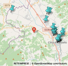 Mappa Lerchi Presso Borgo dei, 06010 Città di Castello PG, Italia (5.5435)