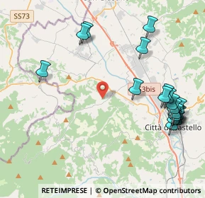 Mappa Lerchi Presso Borgo dei, 06010 Città di Castello PG, Italia (5.2515)