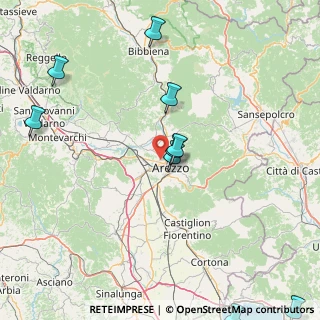 Mappa Via Sergio Ramelli, 52100 Arezzo AR, Italia (38.561)