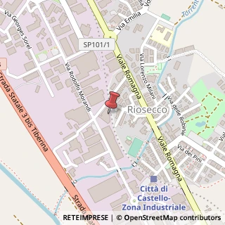 Mappa Viale Rodolfo Morandi, 23, 06012 Città di Castello, Perugia (Umbria)