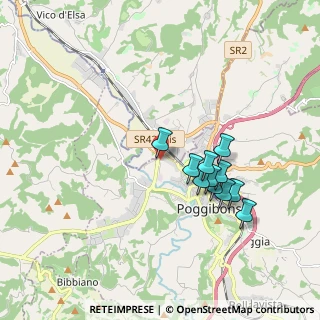 Mappa Via Lame di Mezzo, 53036 Poggibonsi SI, Italia (1.65273)