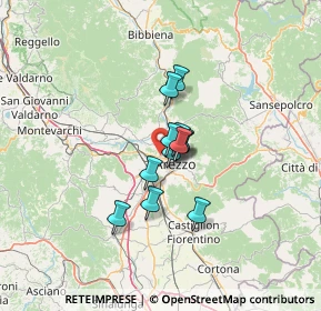 Mappa San Leo, 52100 Arezzo AR, Italia (7.87167)