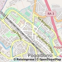 Kort Poggibonsi