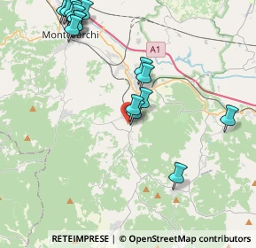 Mappa Via Pietro Raggioli, 52021 Bucine AR, Italia (5.05824)