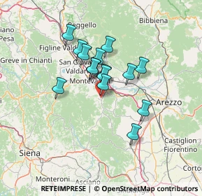 Mappa Via Pietro Raggioli, 52021 Bucine AR, Italia (10.20875)