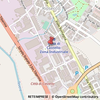 Mappa Via Achille Grandi, 4, 06012 Città di Castello PG, Italia, 06012 Città di Castello, Perugia (Umbria)