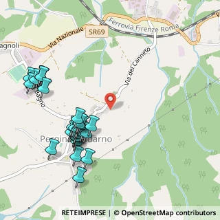 Mappa Via del Canneto, 52020 Pergine Valdarno AR, Italia (0.59074)