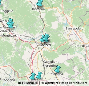 Mappa Via Sicilia, 52100 Arezzo AR, Italia (23.725)