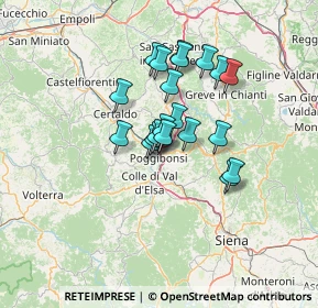 Mappa Piazza Palermo, 53036 Poggibonsi SI, Italia (10.185)