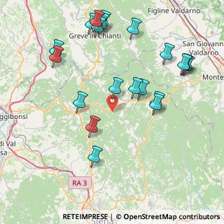 Mappa Loc casalvento, 53017 Radda in Chianti SI, Italia (9.523)