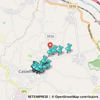 Mappa Via F. Cilea, 60022 Castelfidardo AN, Italia (0.981)