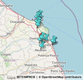 Mappa Via F. Cilea, 60022 Castelfidardo AN, Italia (9.50417)