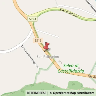 Mappa Via Adriatica, 26, 60022 Castelfidardo, Ancona (Marche)